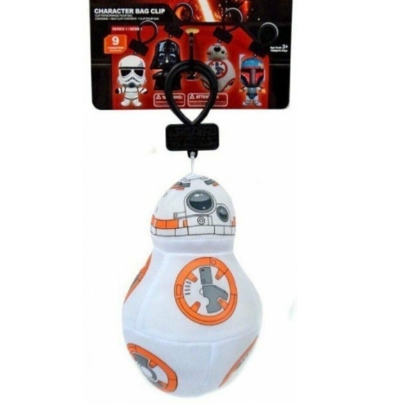 2 Disney Star Wars 4.5"-5" Plush Clip On - Picture 3 of 3